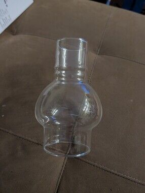 Clear Glass Oil Lamp Globe